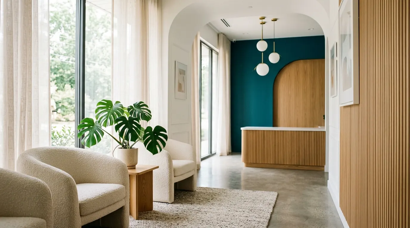 Reception area